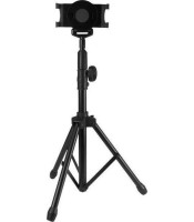 Floor Stand with Tripod Base, Height Adjustable with Telescoping Post, Portable with Carry Case