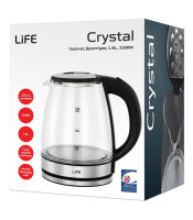 ΒΡΑΣΤΗΡΑΣ 1.8L 2200W LIFE CRYSTAL