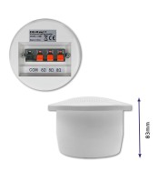 Ceiling speaker 3" | waterproof | RMS 3W | 8 Ohm | White
