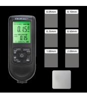 Уред за измерване на дебелината на покритието Qoltec с LCD | 0~2000um