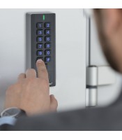 Qoltec Code lock CALISTO with RFID reader | Code | Card | keyfob | button | IP68 | EM