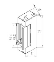 Qoltec Електрически ударник С ключалка и памет | 12V