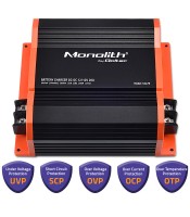 Qoltec Monolith DC-DC charger for LiFePO4 AGM 12V batteries | 20A | 250W