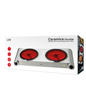 DOUBLE CERAMIC STOVE 2400W LIFE CERAMICA Double