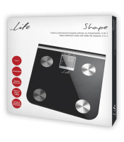 BATHROOM SCALE with FAT MEASUREMENT LIFE SHAPE