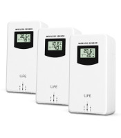 WEATHER STATION 5.9" TRIPLE SENSOR LIFE CONTINENTAL