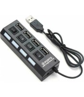 USB 2.0 HUB WITH 4 USB-A PORT SWITCHES