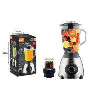 BLENDER GLASS 1.5L 1000W INOX RAF R.295