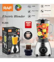 BLENDER GLASS 1.5L 1000W INOX RAF R.295