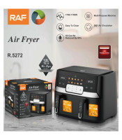 ΦΡΙΤΕΖΑ ΑΕΡΟΣ ΜΕ ΔΙΠΛΟ ΚΑΔΟ 6L+6L 1700+1700W RAF R.5272 Air Fryer