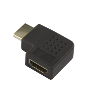 HDMI ADAPTER, HDMI PLUG  HDMI SOCKET, RIGHT ANGLE