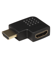 HDMI ADAPTER, HDMI PLUG  HDMI SOCKET, RIGHT ANGLE