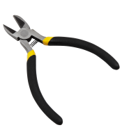 MINI SIDE CUTTER MCPOWER , 125 MM, SPRING-OPENING, NON-SLIP HANDLE