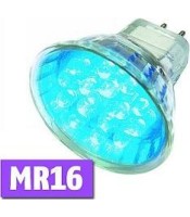 09MR16LED B LED LAMP MR16 BLUEMR16