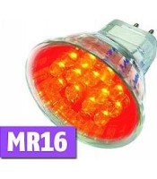 09MR16LED R LED LAMP MR16 REDMR16