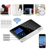 Tuya Wireless Alarm System for Home Burglar Security WiFi GSM APP Voice Control Support Alexa Google Assistant
