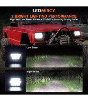 LED ΠΡΟΒΟΛΕΑΣ ΜΕ ΒΥΣΜΑ Η4, Chevy Kodiak, Cherokee,  7x5inch, h6054