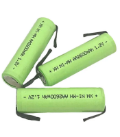 Батерия AA Mignon индустриална батерия 2100mA NiMH с ухо за запояване, готова за употреба