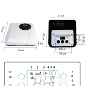 NFX-700 Охладител за паркиране 12V 24V Климатик за паркиране, монтиран на покрива, подходящ за камион