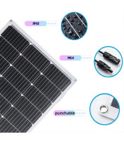 ΕΥΚΑΜΠΤΟ ΦΩΤΟΒΟΛΤΑΙΚΟ ΠΑΝΕΛ 100W, cpc Flexible, SOLARFAM