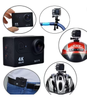 wifi Camera Wifi 4K Ultra HD Waterproof Sports Camera with 2 inch LCD Display Sports and Action Camera
