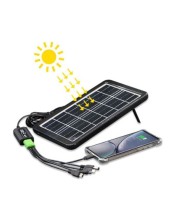 8W Solar Mobile Phone Charger Kit