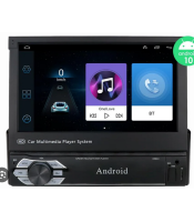 7" HD Single 1 Din Auto Car DVD Player Stereo GPS Navigation