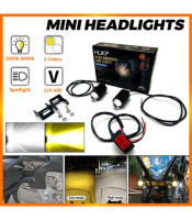 driving light led lights for motorcycle Super Bright Mini Driving Light Set 2PCS White+Yellow 2 Color