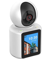 Full HD WIFI Video Calling PT Camera,AI Auto Tracking,2.8inch HD Display and two-way video calling