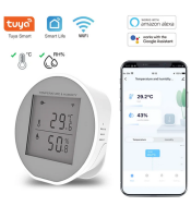 Hygrometer Thermometer Backlight Smart Life Support Alexa Google Assistant