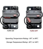 Heavy Duty VES Circuit Breaker with Manual Reset, THERMAL CIRCUIT BREAKER MARINE