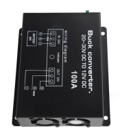 ΜΕΤΑΤΡΟΠΕΑΣ ΤΑΣΗΣ 24V to 12 V - 100 Α, ELECTRIC CONVERTER