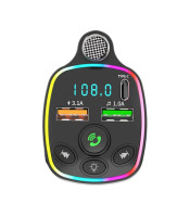 ΑΝΑΜΕΤΑΔΟΤΗΣ ΗΧΟΥ Q11 FM/MP3 ΜΕ KAI BLUETOOTH DC12V/24V QC3.0 USB 3.1A + PD