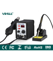 BST-878D ΣΤΑΘΜΟΣ ΚΟΛΛΗΣΗΣ ΓΙΑ SMD ΔΙΠΛΟΣ ΚΑΙ ΘΕΡΜΟΣ ΑΕΡΑΣΚΟΛΛΗΤΗΡΙΑ