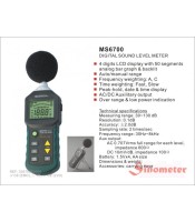 MASTECH MS6700, Цифров тестер за измерване на нивото на звука с автоматичен обхват