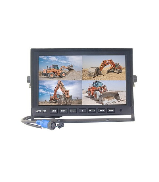 quad LCD 9"