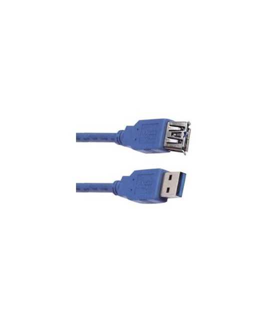 usb30 extension cable 1.8m blue