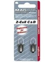 MAGLITE® LWSA201 Krypton Replacement Lamp, For 2-Cell C/D Flashligh