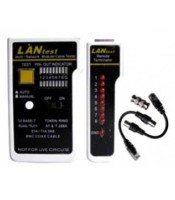 LAN CABLE TESTER WITH REMOTE UNIT& BNC & DUAL DISPLAY 12-25-055 COMP