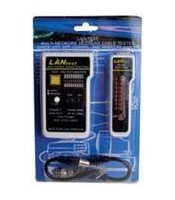 LAN CABLE TESTER WITH REMOTE UNIT& BNC & DUAL DISPLAY 12-25-055 COMP
