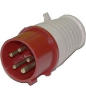 MALE INDUSTRIAL PLUG 5P 16A 015-6 IP44 PCE