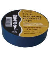 INSULATING PVC TAPE 0.13X19X20Y BLUE 0,13*19mm 0-60° C