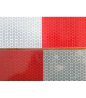 Рефлексен стикер за кола, Reflect Tape 48мм червен, 5м