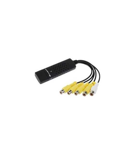 Видео рекордер (EasyCAP) USB 2.0 за запис на аналогов аудио видео сигнал на компютър