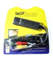 Видео рекордер (EasyCAP) USB 2.0 за запис на аналогов аудио видео сигнал на компютър