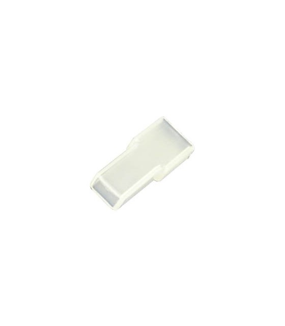 CABLE TERMINAL COVER (6.3) FEMALE CLEAR 4410076